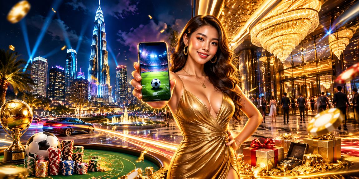 Pengguna Malaysia membuat pertaruhan football secara dalam talian melalui platform 318i di Kuala Lumpur