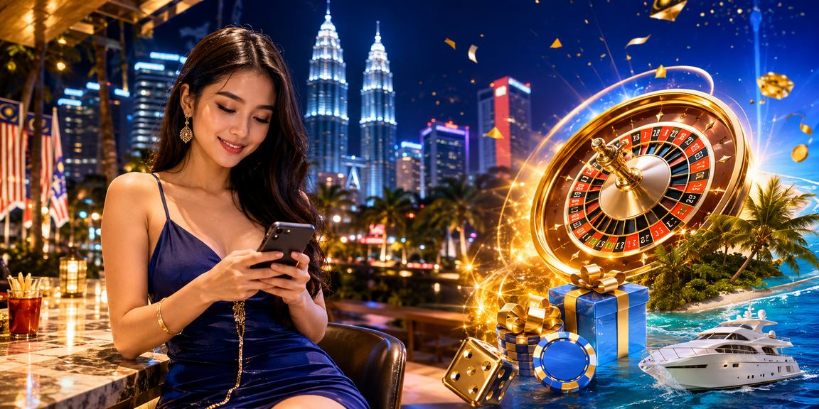 Permainan roulette bergaya Melayu di Kuala Lumpur pada platform 318i